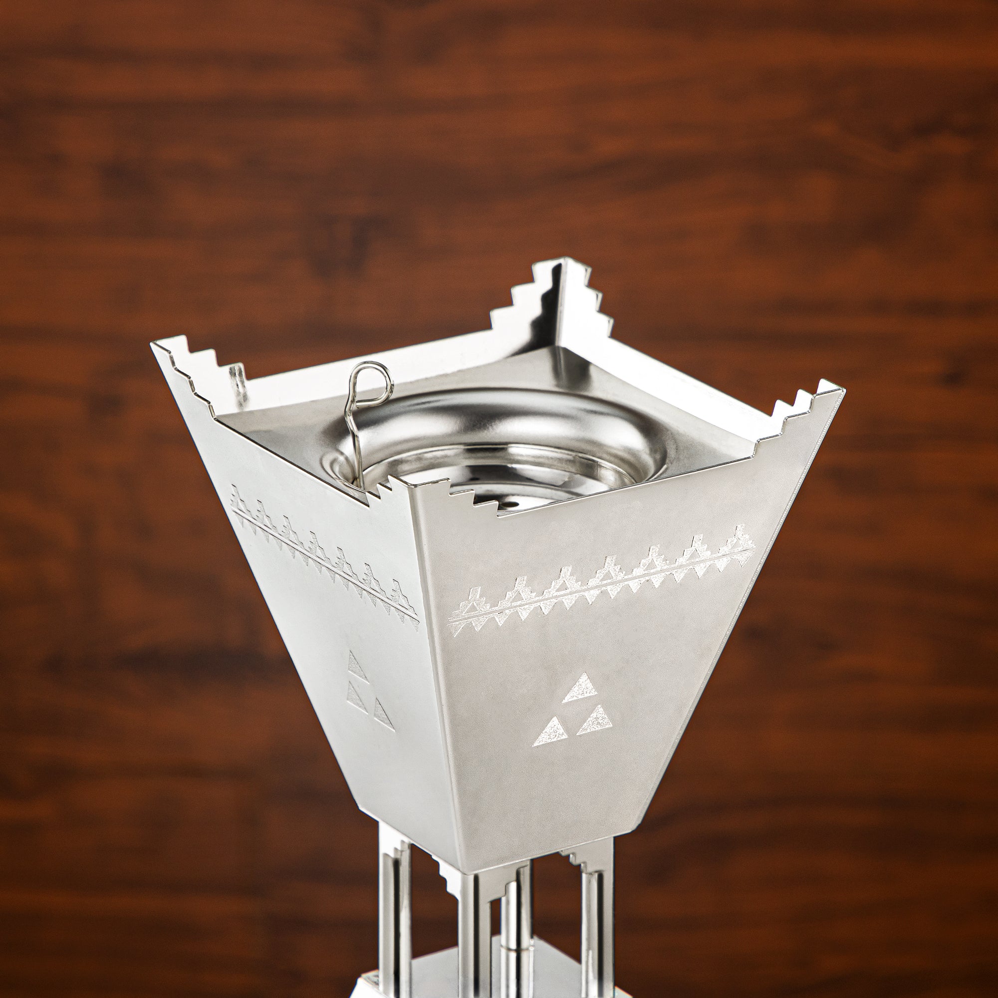 مبخرة المرجان 11 سم فضي - HT2411017