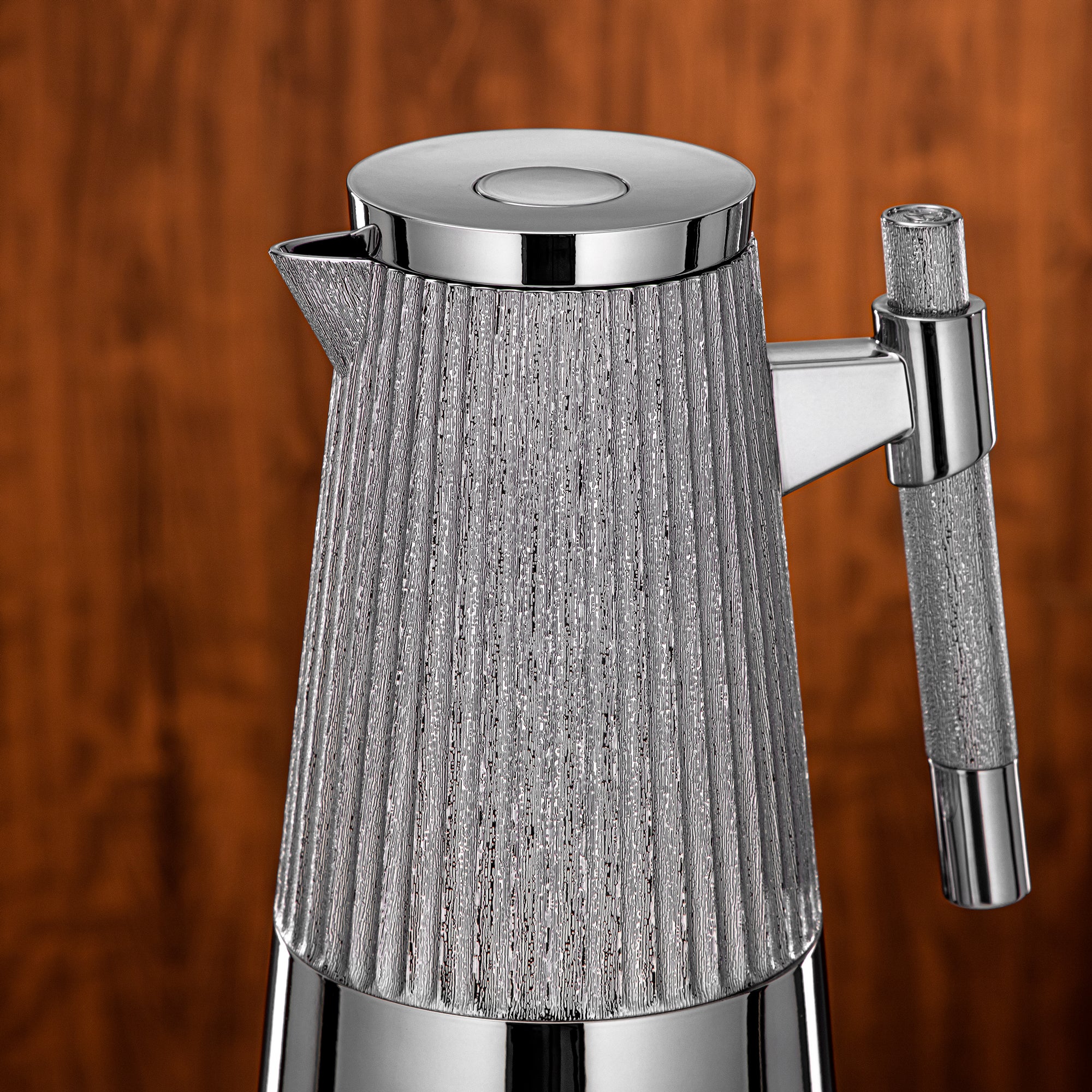 Almarjan Vacuum Flask Set 1L + 1L Silver