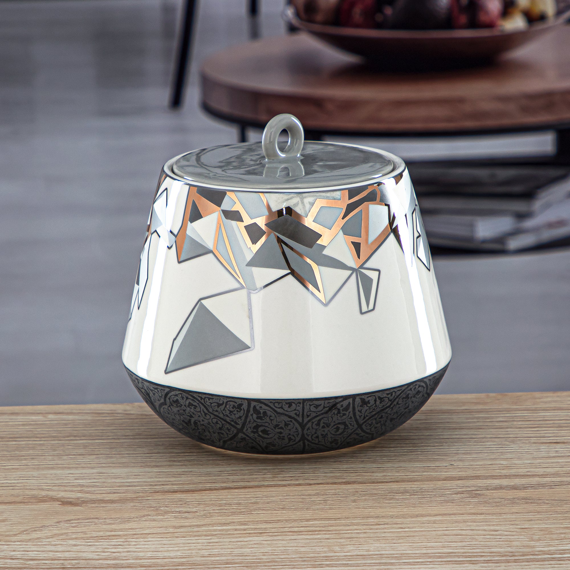 برطمان كوكيز بورسلين من المرجان 1800 مل - 1235