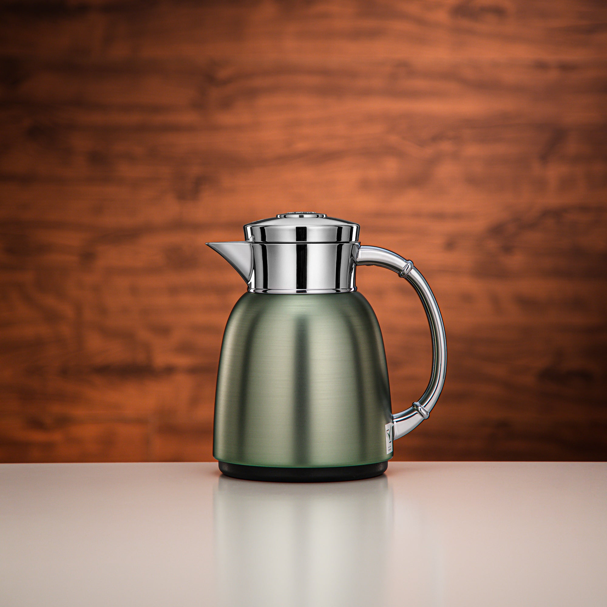 Almarjan Vacuum Flask 0.35L Brushed Green