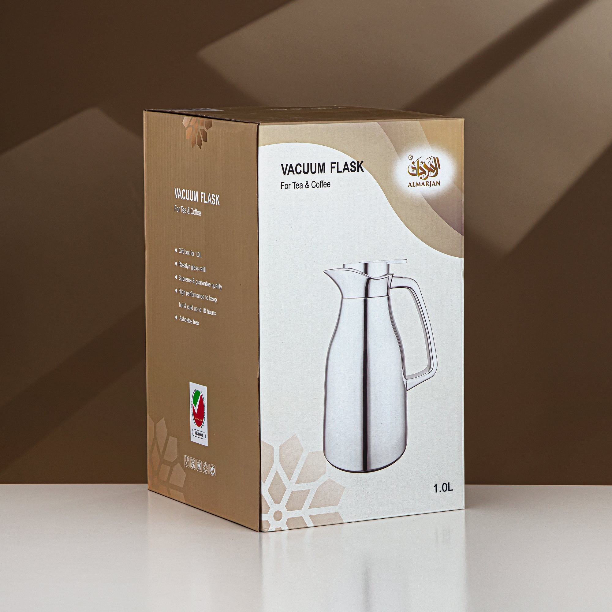 ترمس المرجان سعة 1 لتر باللونين الفضي والذهبي
RGC-1000CC95