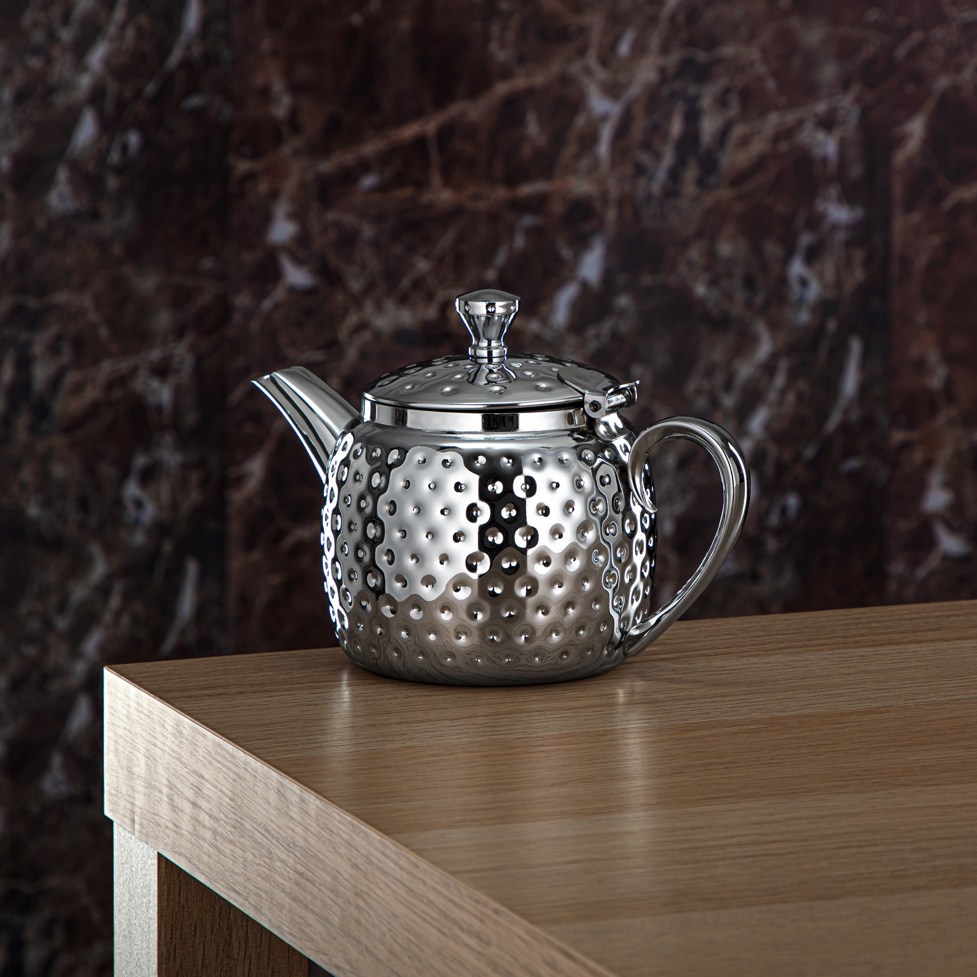 Almarjan Théière Inox 1 Litre Argent - STS0010612