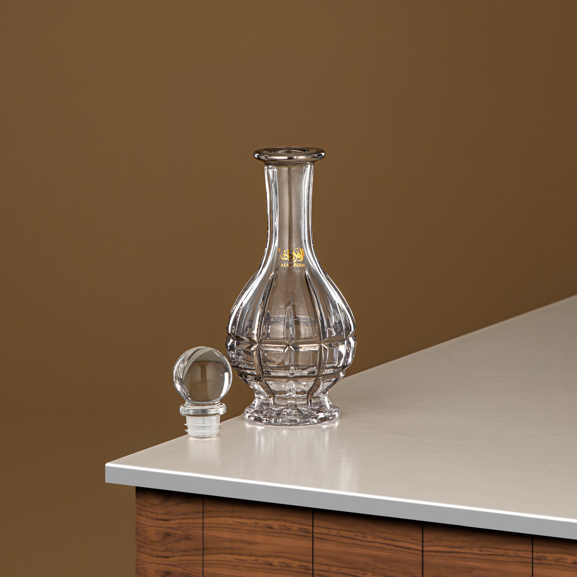 Almarjan Perfume Bottle 200ML (VR-D21-5-Silver)