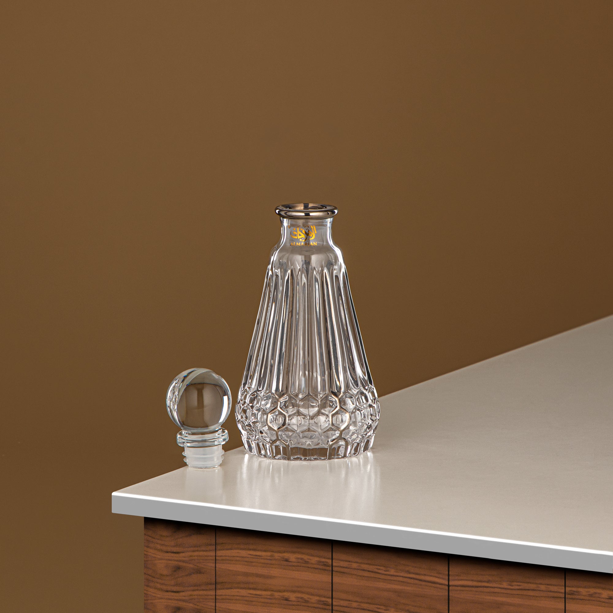 Almarjan Perfume Bottle 200ML (VR-D31-5-Silver)