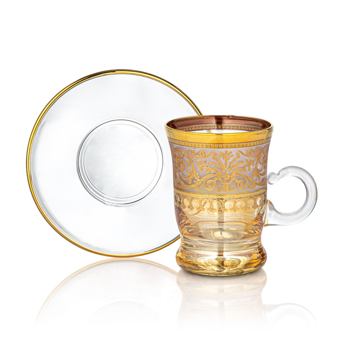 Ensemble de tasses à thé en verre Combi 6 pièces - G917ZS-35/11