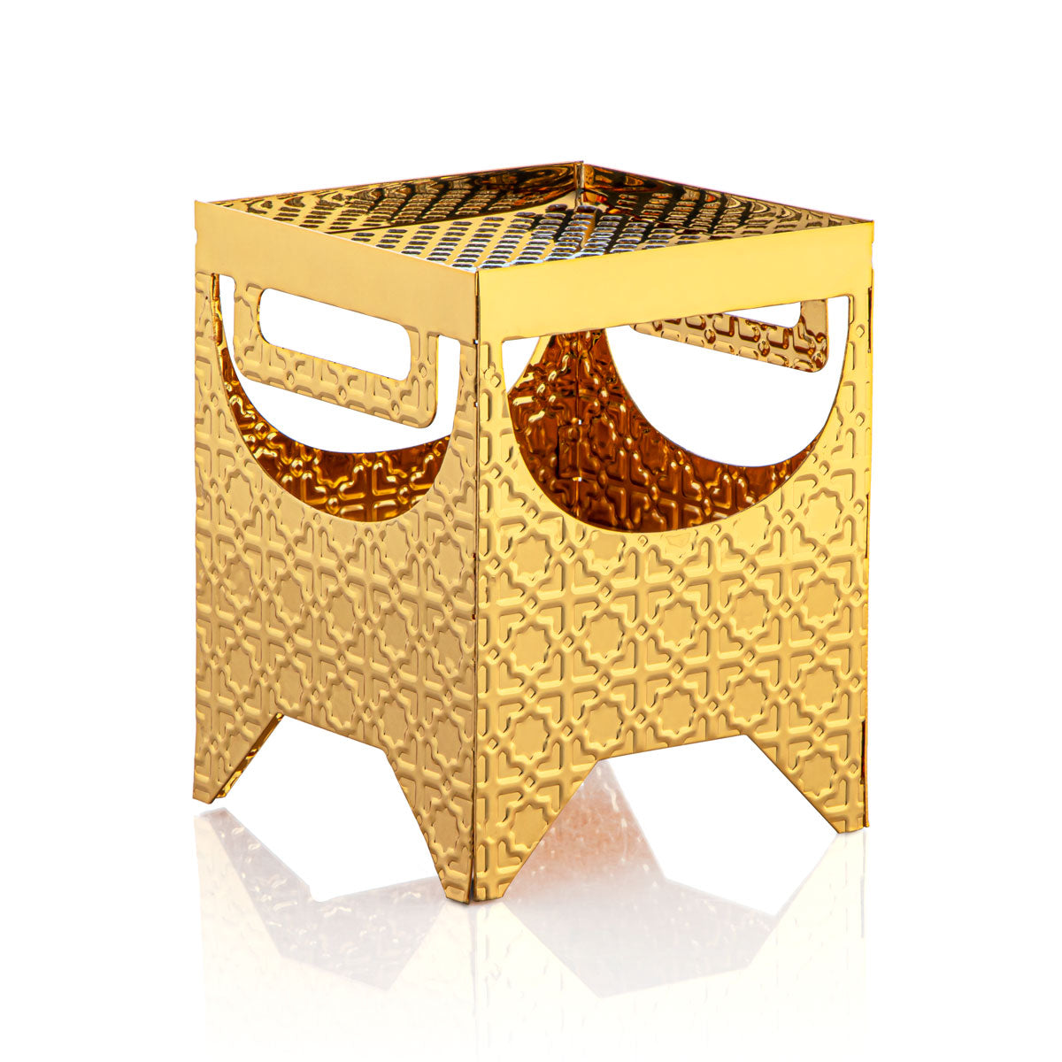 Réchaud thé & café 10 CM Almarjan Doré - KMT0330-G