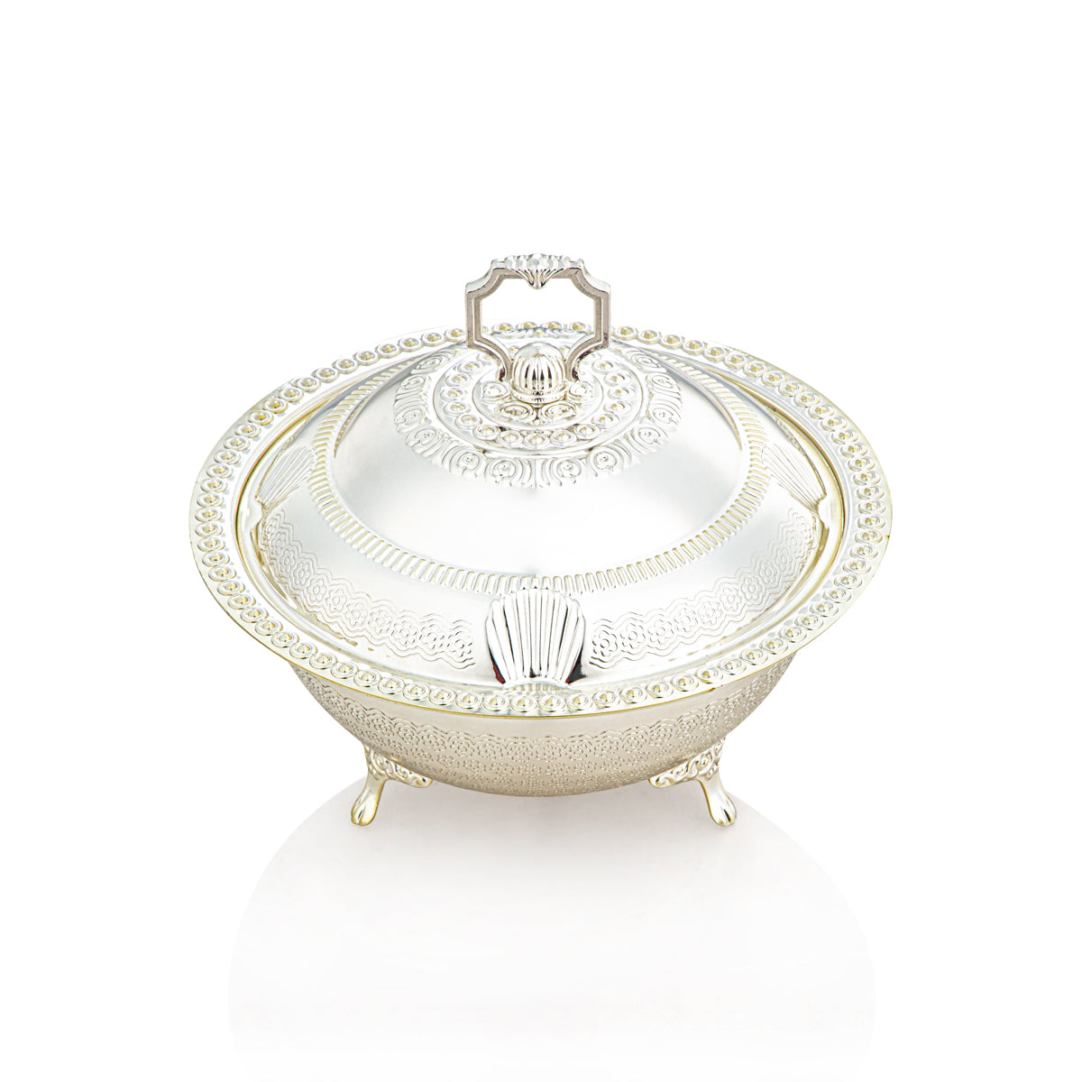 Almarjan 21 CM Collection Sadaf Bol Date Argent - RB4432M-S