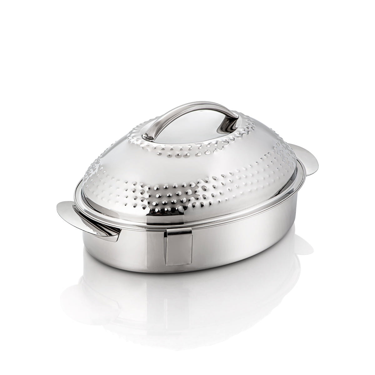 Almarjan 40 CM Collection Marmar Marmite Inox Argenté - H20M26