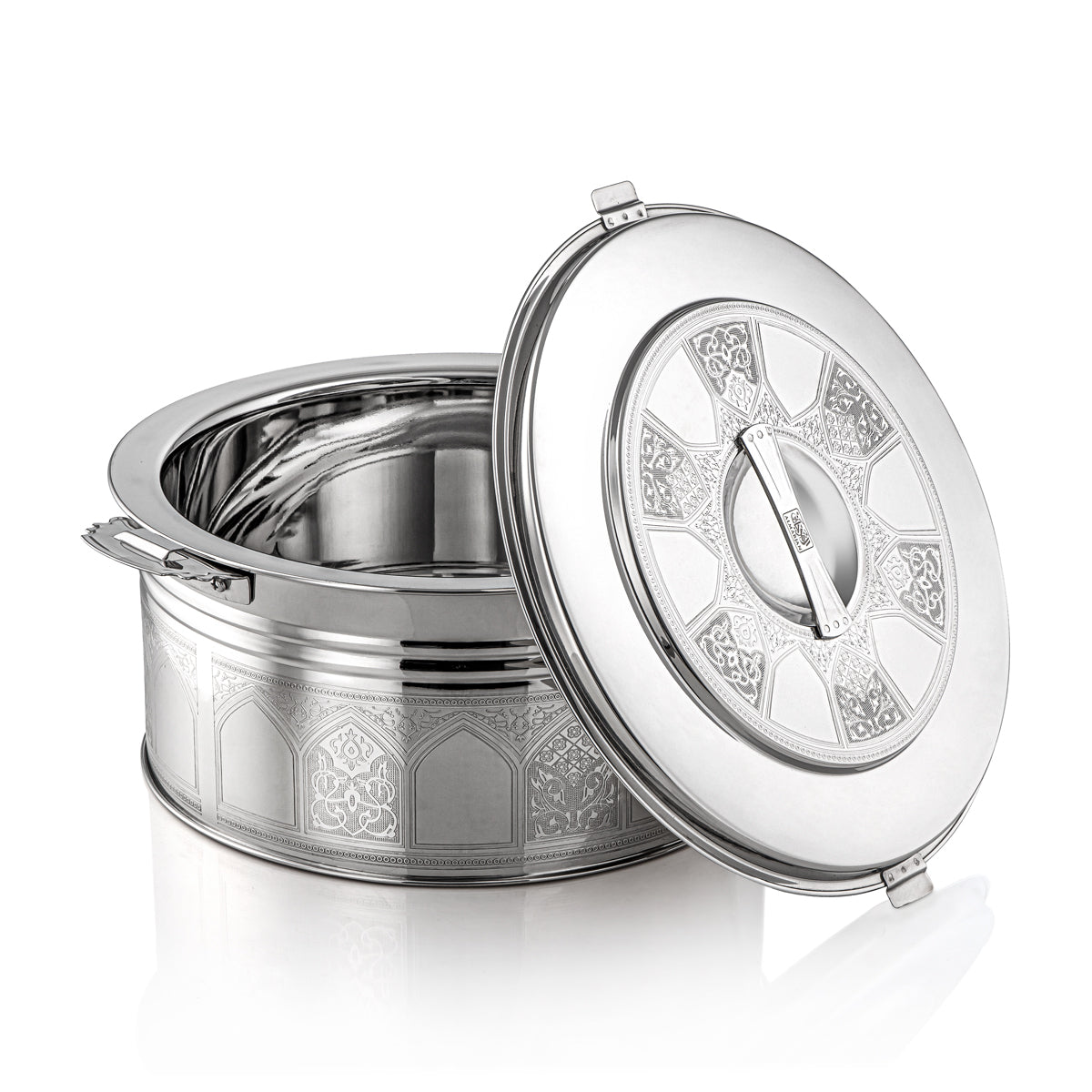 حرارة المرجان 9000 مل ستينلس ستيل من تشكيلة شهرزاد فضي - H23E19