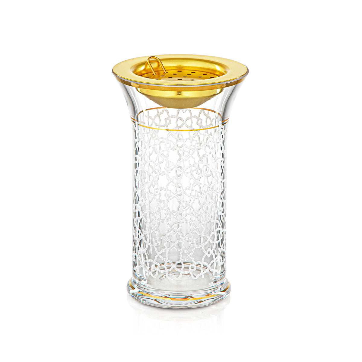 Almarjan Glass Incense Burner - 1066-HEX