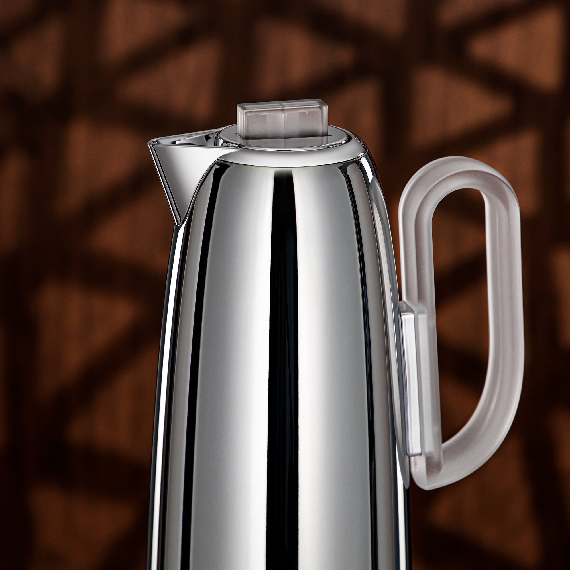 Almarjan Vacuum Flask Set 0.7L & 1L Silver & Frost