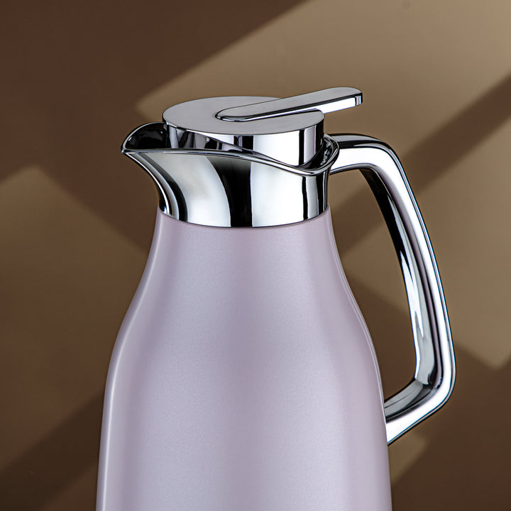 Almarjan 1.3 Liter Vacuum Flask Light Purple & Silver - RGC-1300Q404YZC