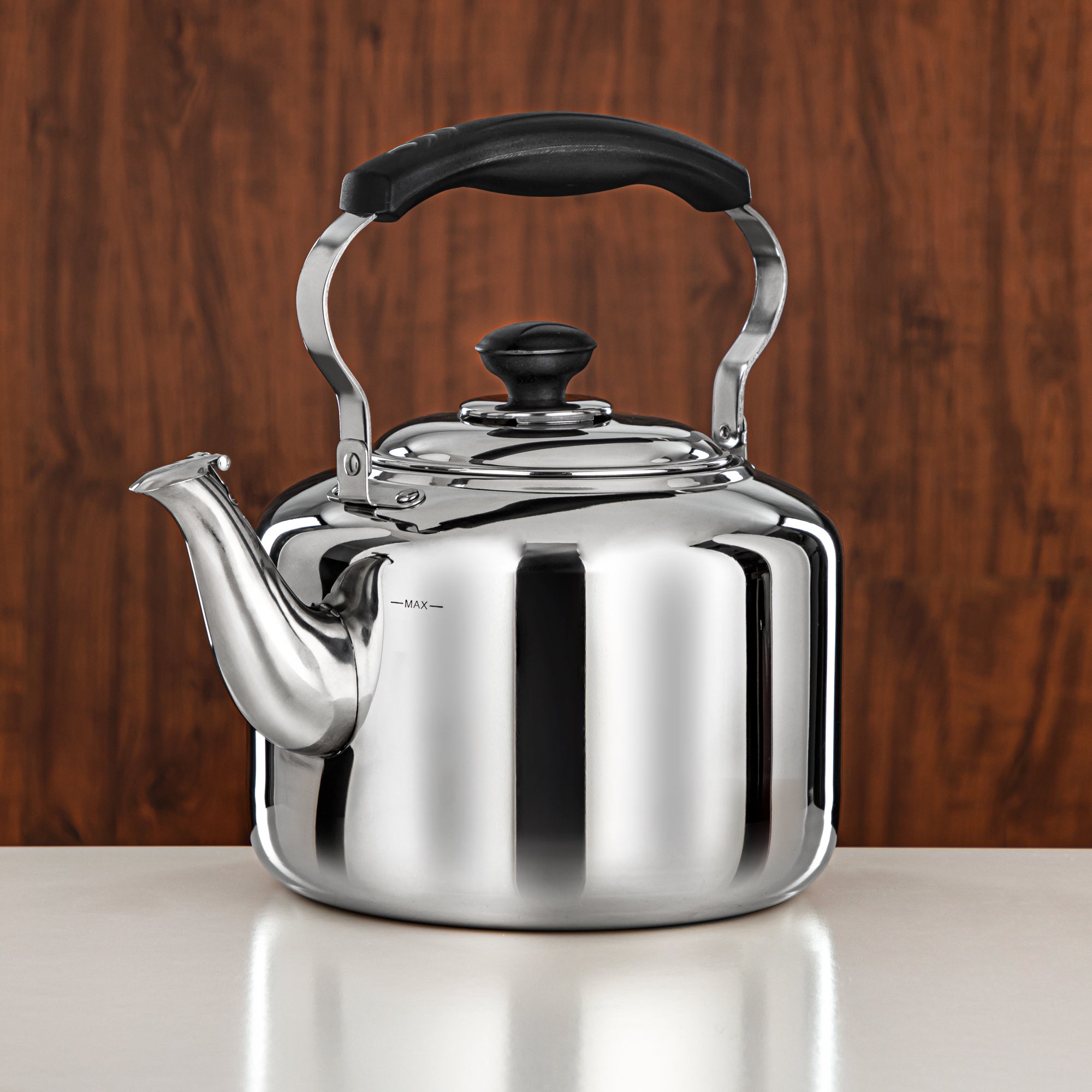 Almarjan 7 Liter Stainless Steel Whistling Kettle Silver SB980170