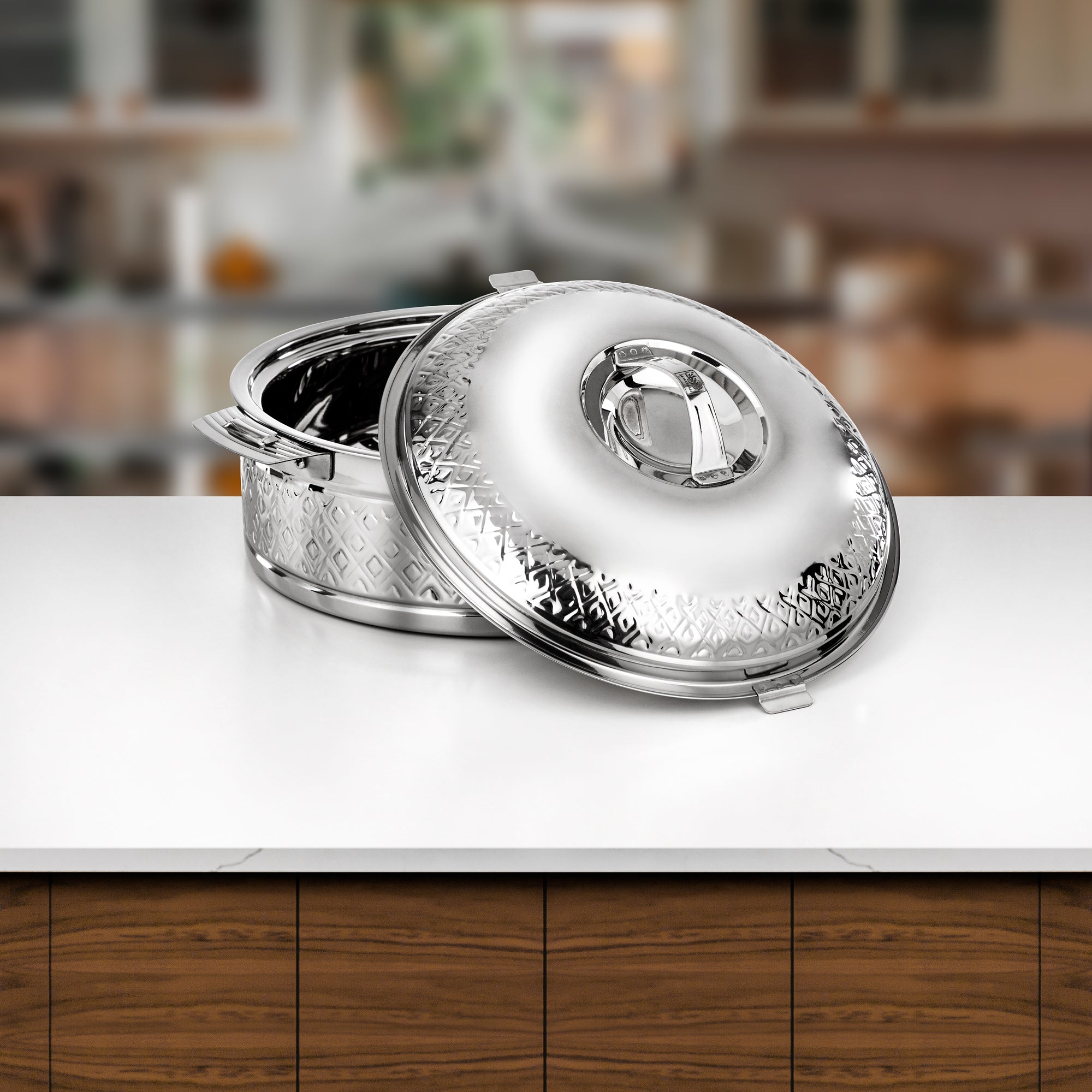 Almarjan Hot Pot Set 4 Pieces Mirror Finish – Zahra Collection