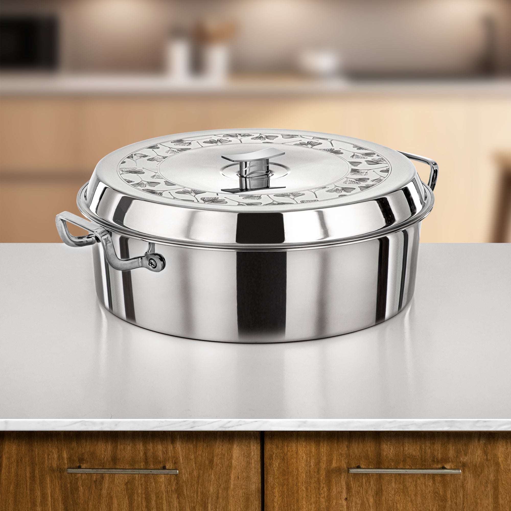 Almarjan Badr Hot Pot 35cm Silver