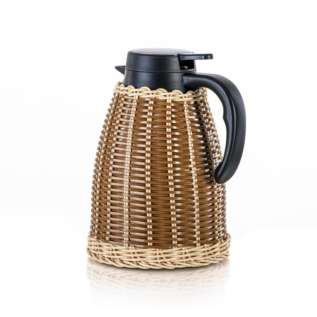 Almarjan 1.2 Liter Rattan Collection Vacuum Flask - VAF0010320