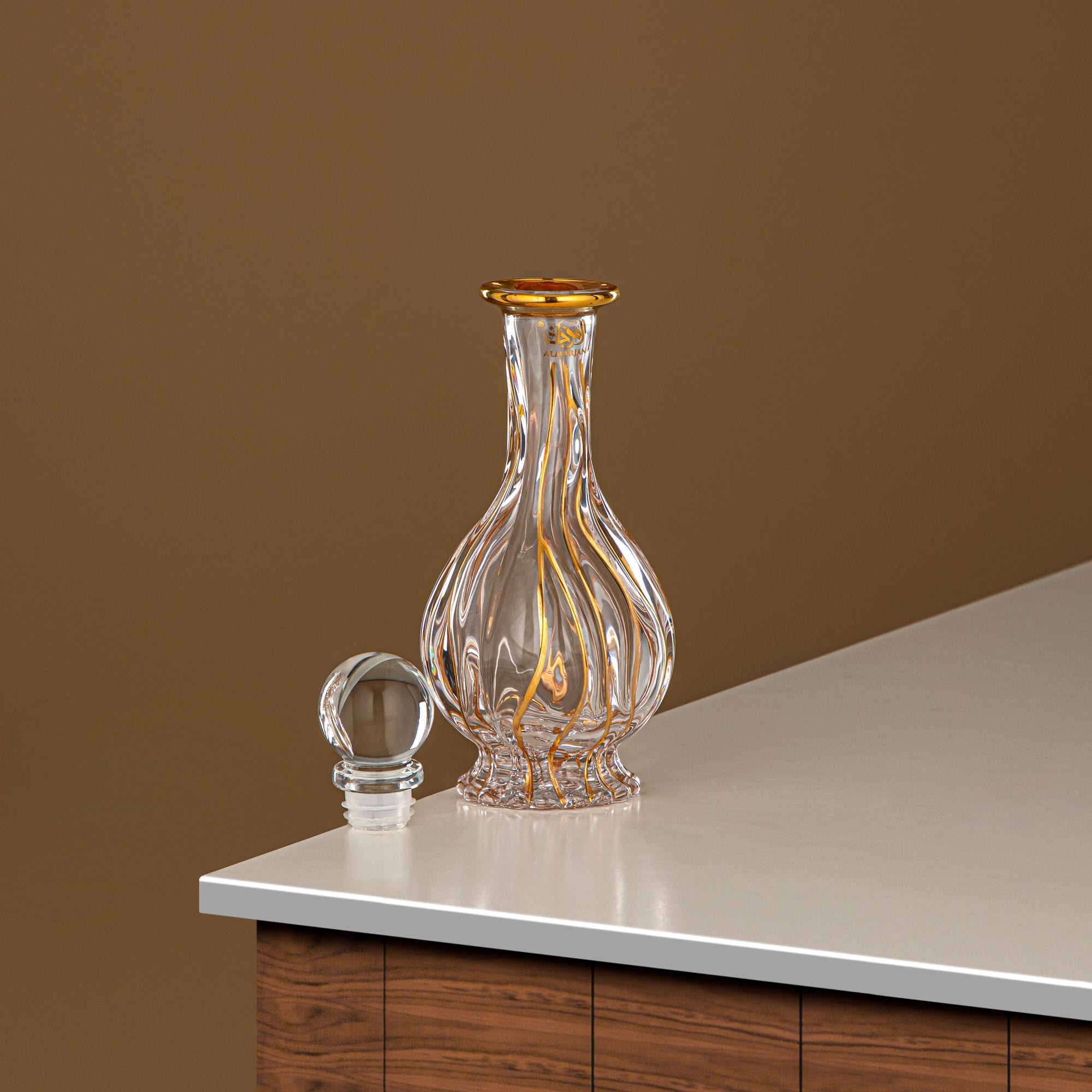 Almarjan Perfume Bottle 200ML (VR-D23-4-Golden)