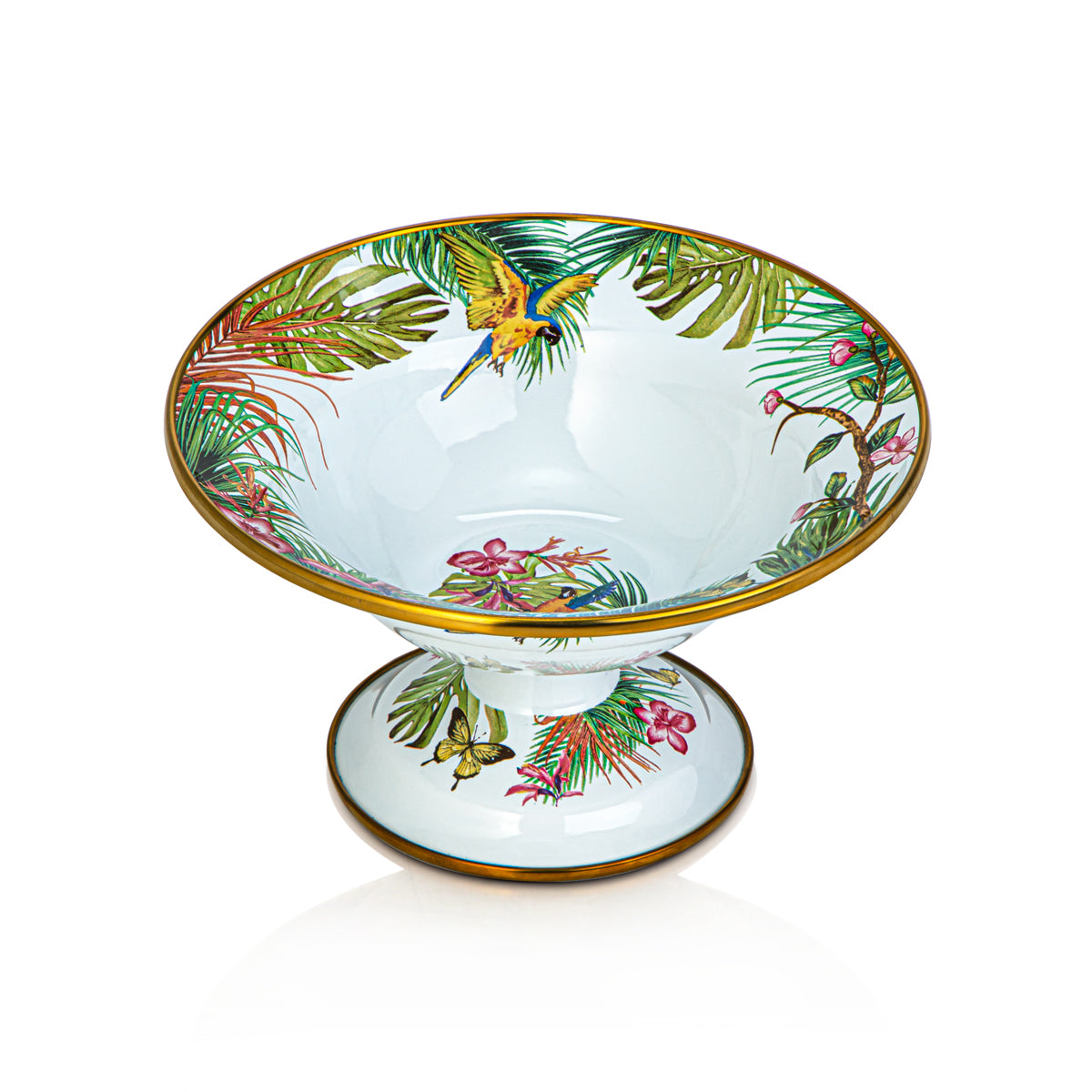 Almarjan 20 CM Tohfa Collection Enamel Fruit Bowl - 287421064