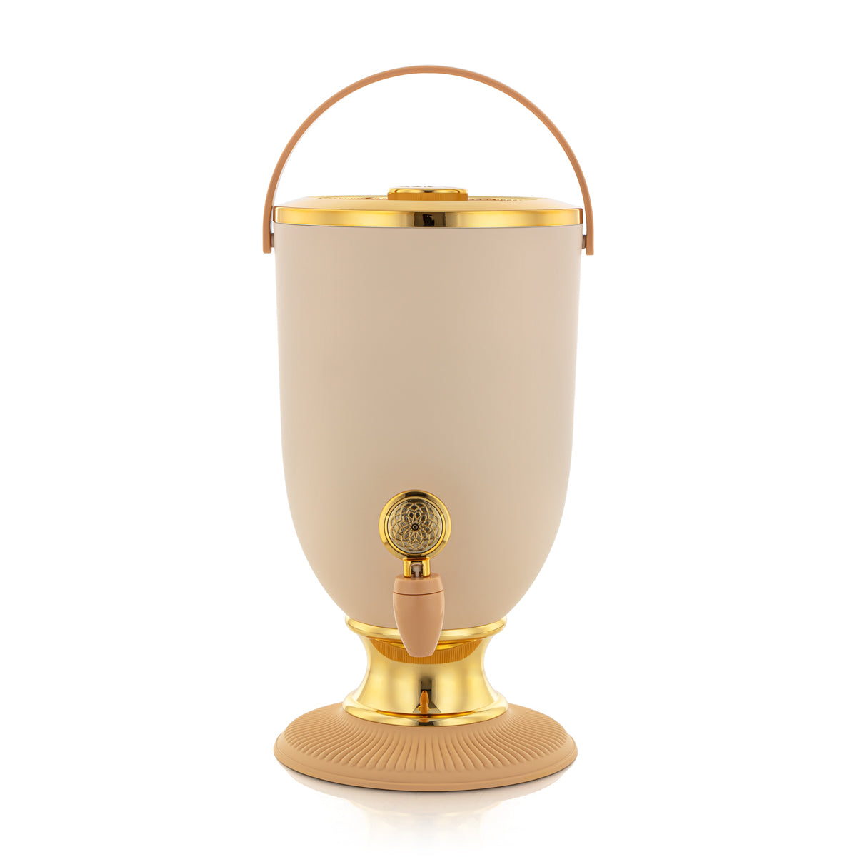 Distributeur de jus en plastique Forever Gold 5,5 litres Beige et or - FA550 BG/G