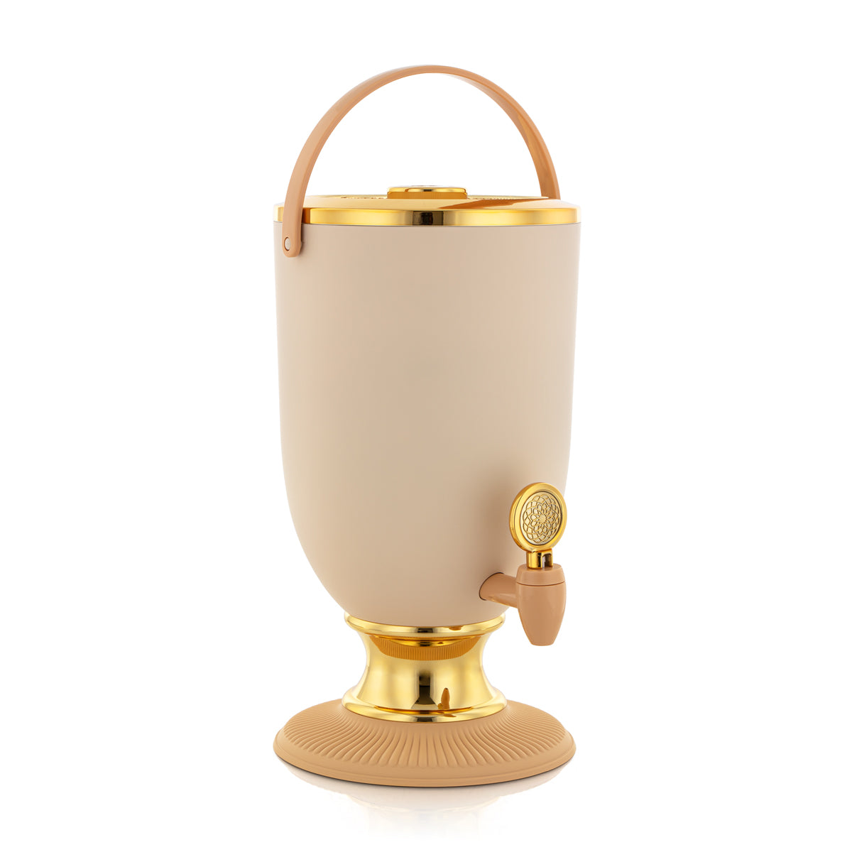 Distributeur de jus en plastique Forever Gold 5,5 litres Beige et or - FA550 BG/G