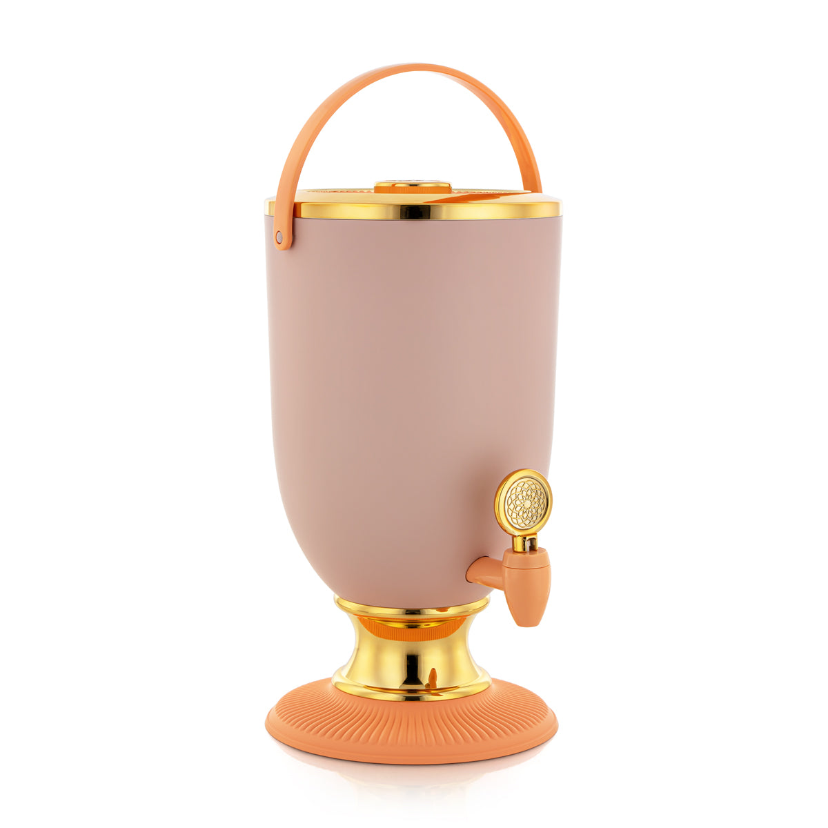 Distributeur de jus en plastique Forever Gold 5,5 litres Soft Cream &amp; Gold - FA550 SC/G