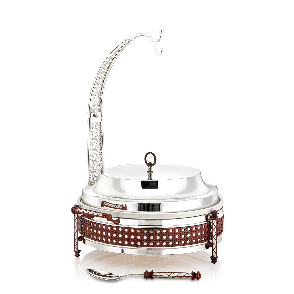Almarjan 3500 ML Al Waha Collection Chauffe-plats Argent - FW01-SCN-L