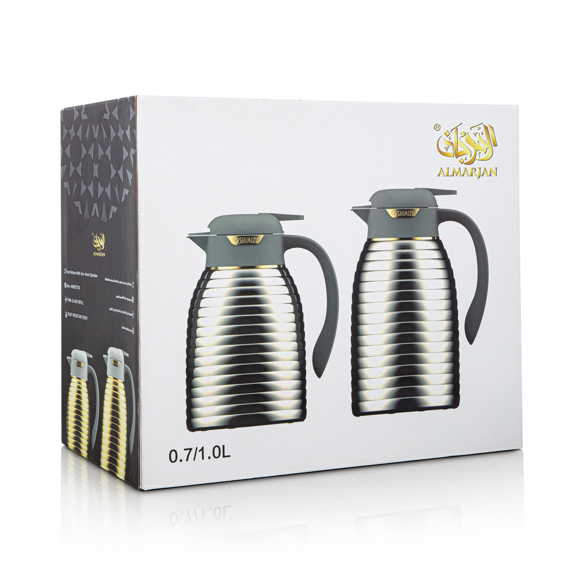 Ensemble de 2 flacons isothermes Almarjan Or - SM-2A25-070/100 ALL G