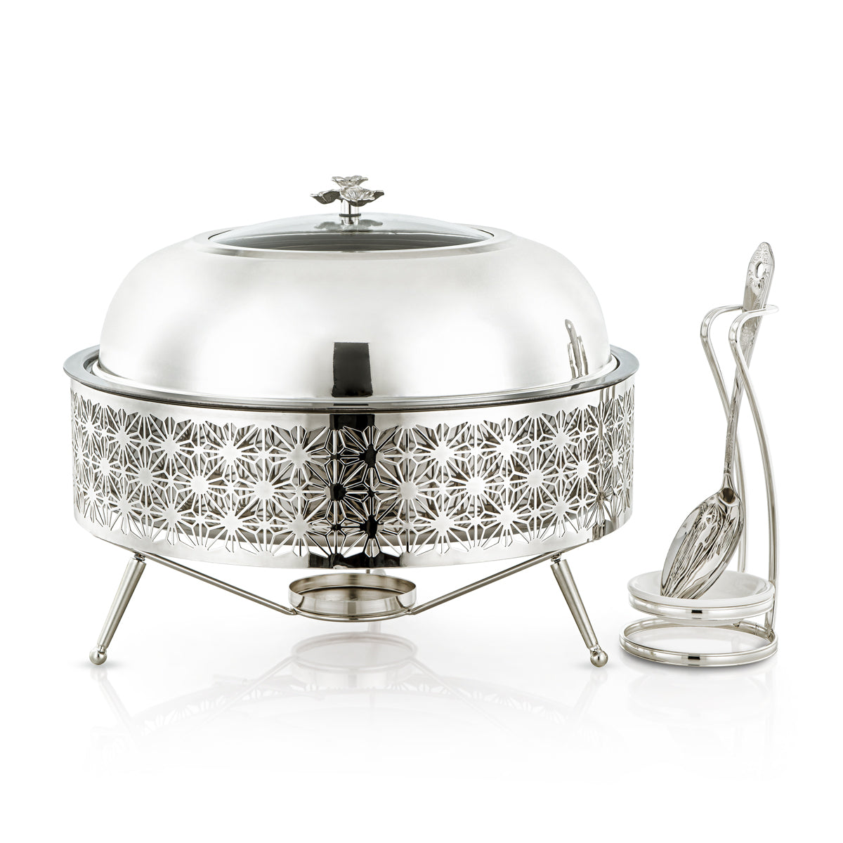 Almarjan 6500 ML Chafing Dish Avec Cuillère Argent - STS0012907