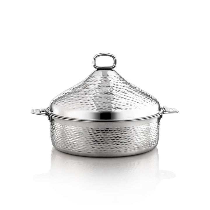 Almarjan 30 CM Collection Abeer Marmite Inox Argenté - Serrure H21M53