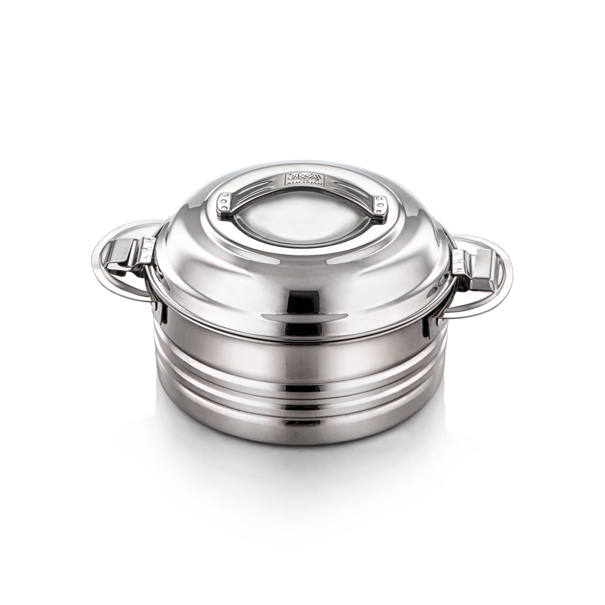 Almarjan 600 ML Mini Collection Hot Pot en acier inoxydable Argent - H23P10