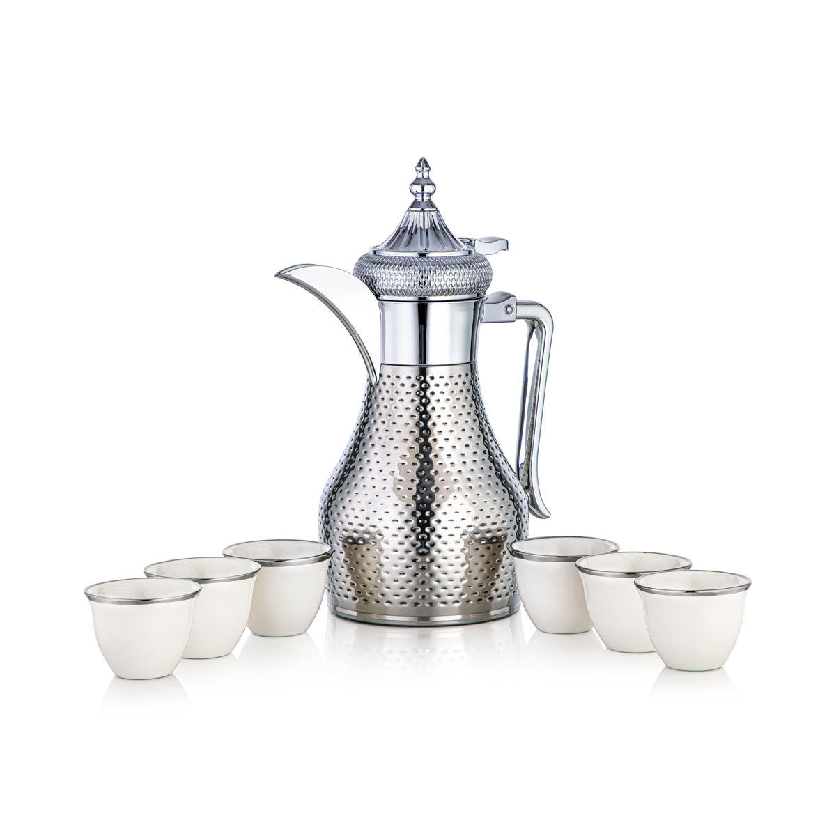 Almarjan 7 Pieces Coffee Set - SUD/H-100-CR7