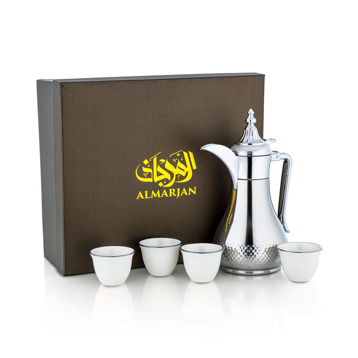 Almarjan 5 Pieces Coffee Set - SWD/D-060-CR5