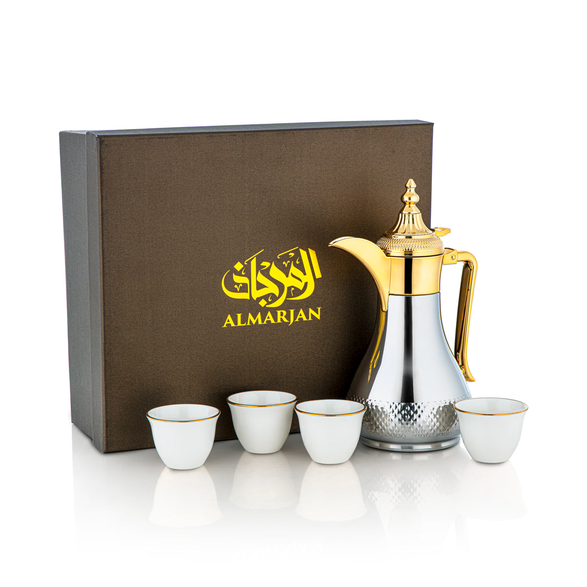 Almarjan 5 Pieces Coffee Set - SWD/D-060-CRG5