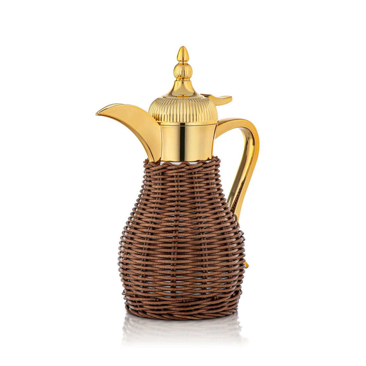 Almarjan 0.6 Liter Rattan Collection Vacuum Flask - VAF0010300