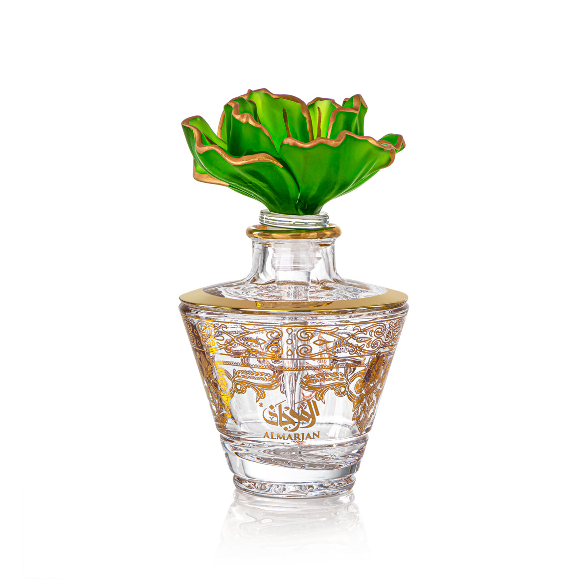 Almarjan 11 Tola Perfume Bottle - VR-HAM010-GG Green