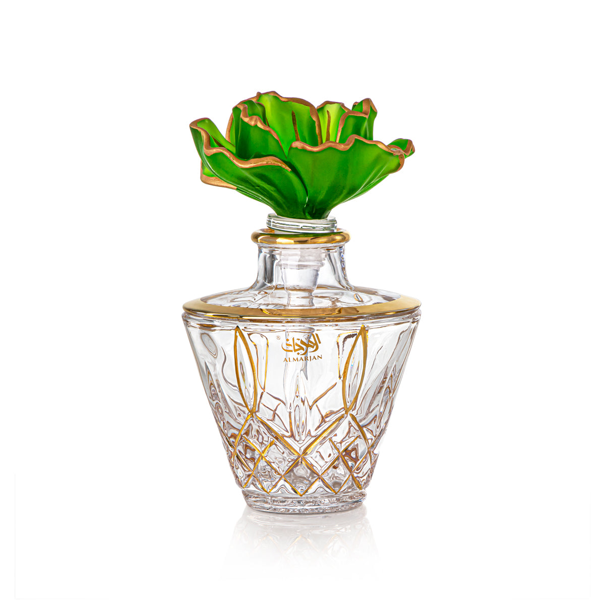 Almarjan 11 Tola Perfume Bottle - VR-HAM011-GG Green